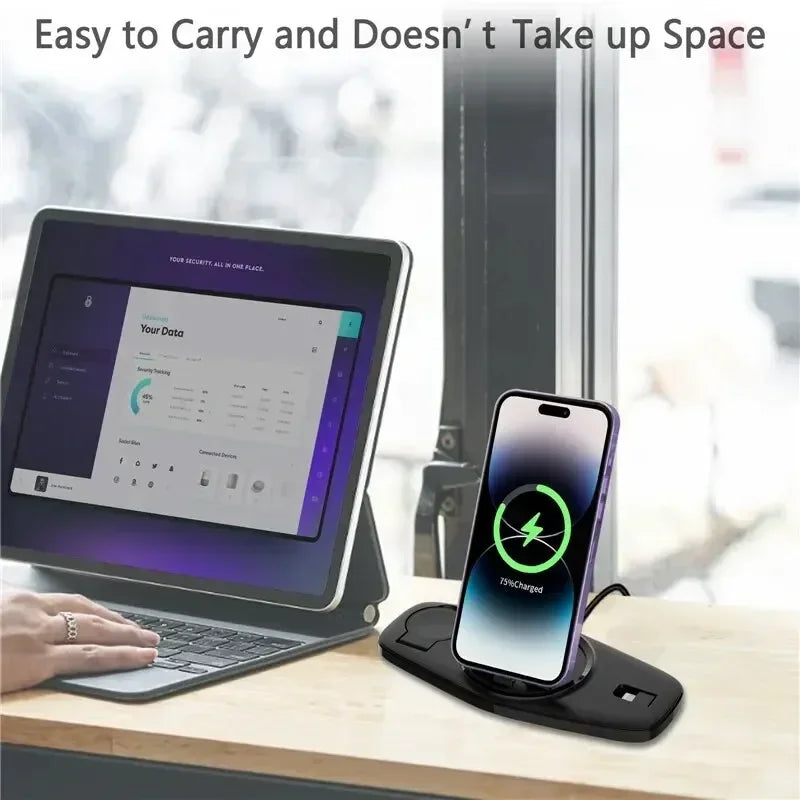 Foldable 3-in-1 Charger