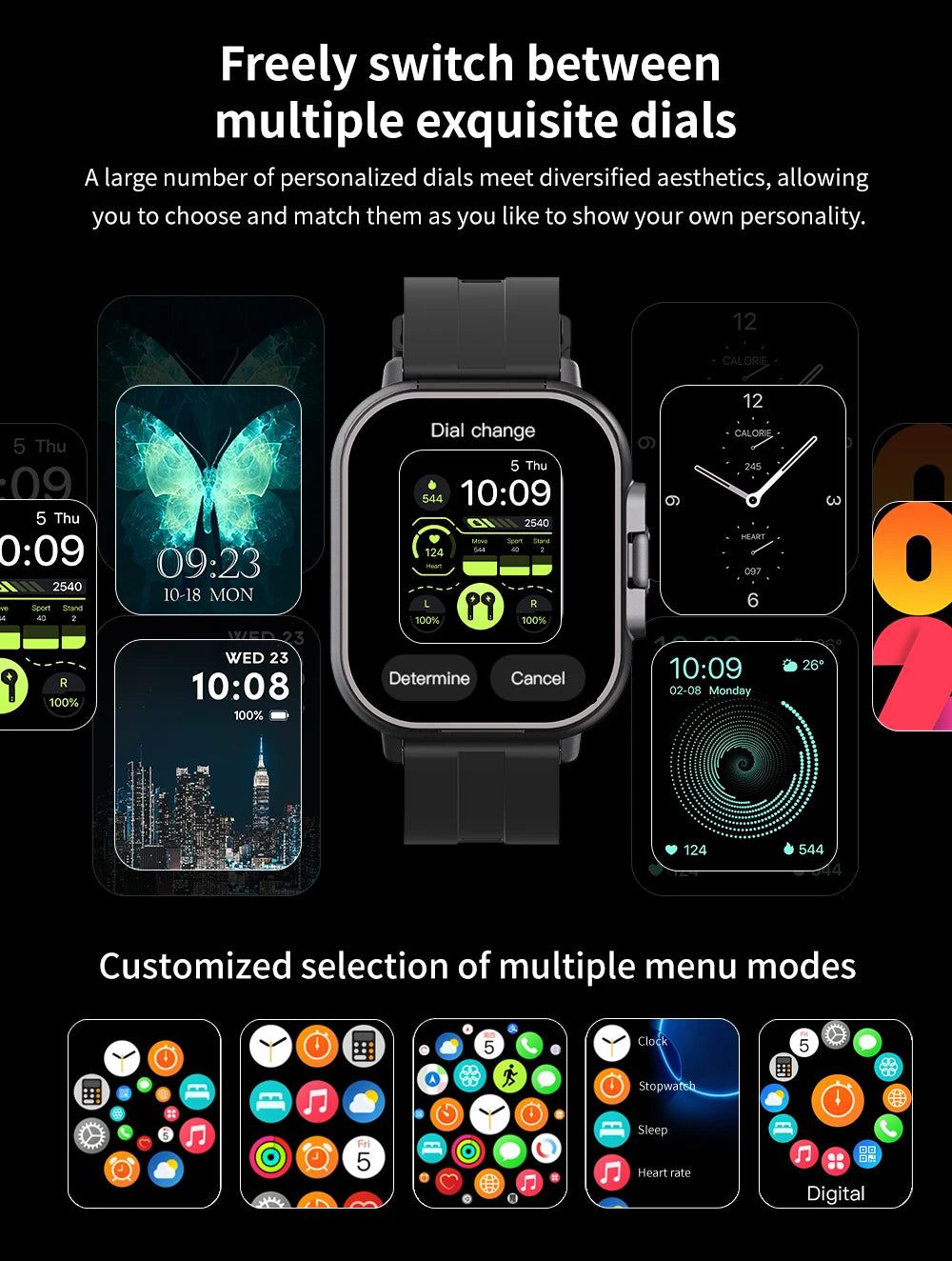 2024 NEW Headset Smart Watch