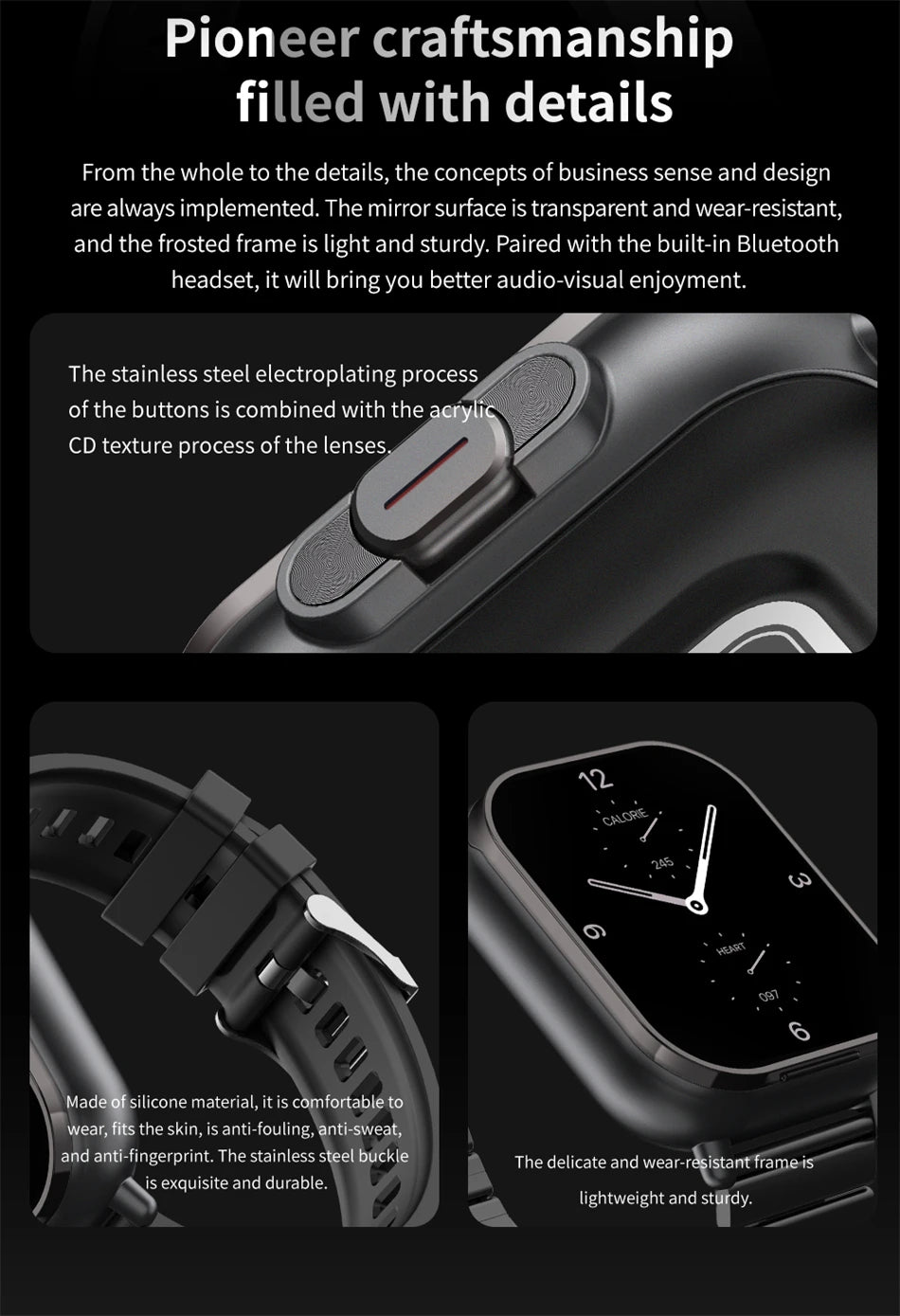 2024 New TWS 2-in-1 Smart Watch