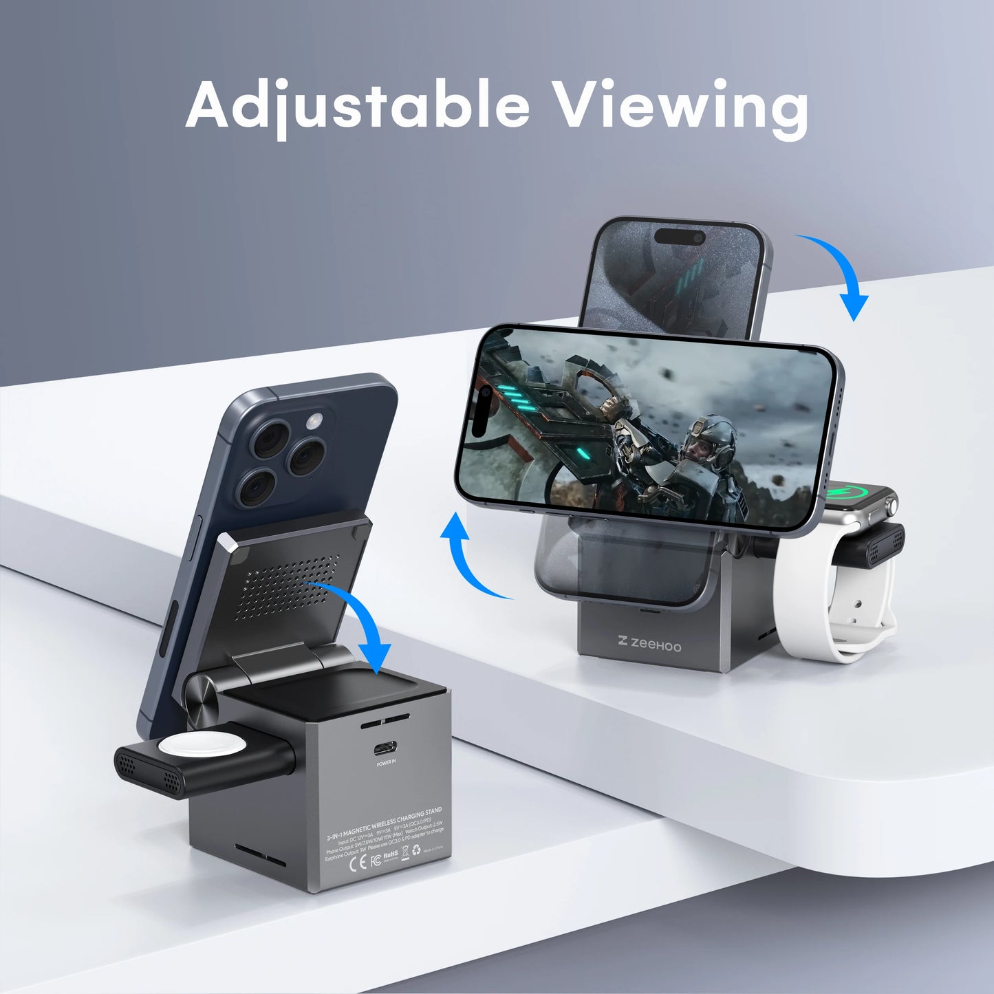 ZeeHoo 3-in-1 Charger