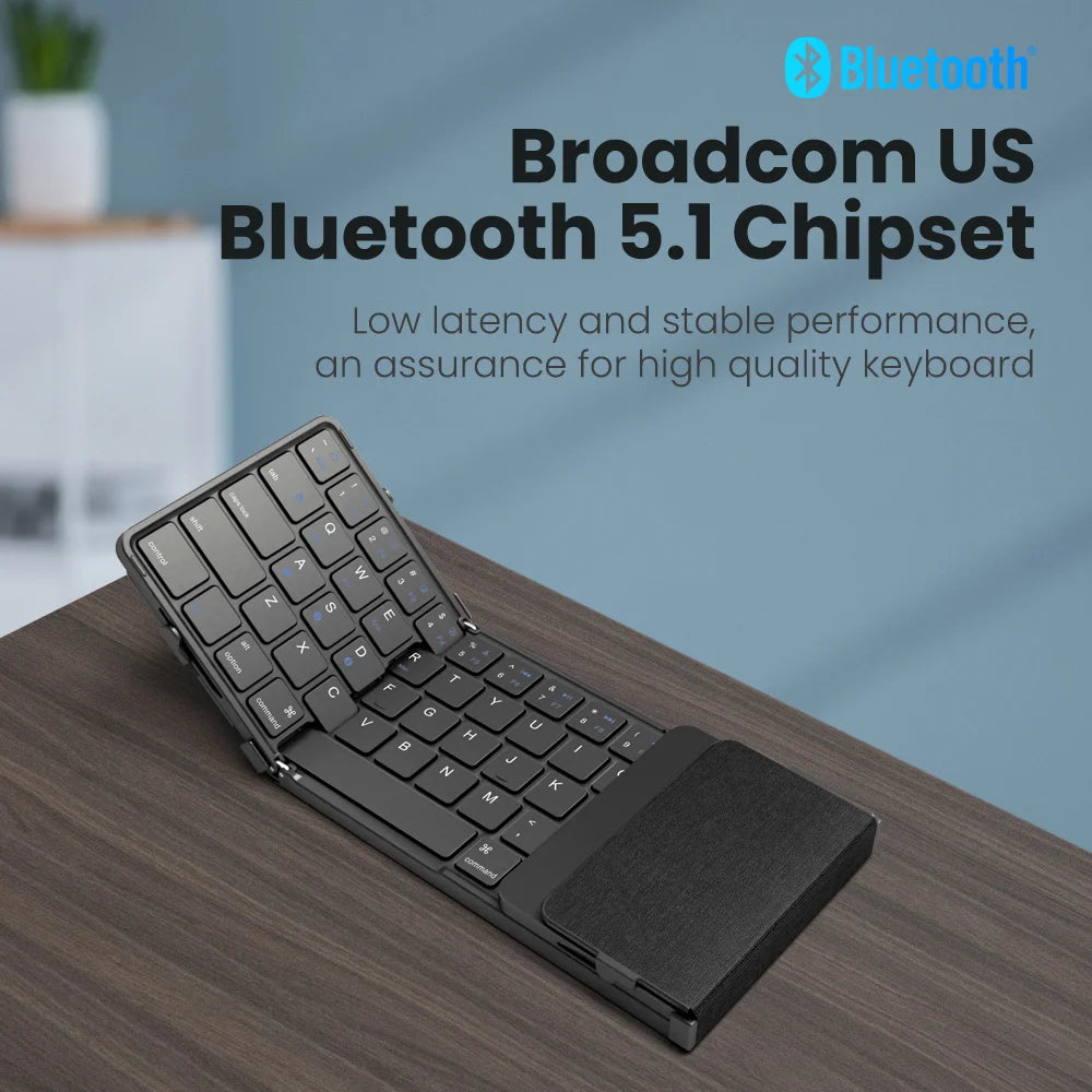 SeenDa Tri-Folding Wireless Keyboard