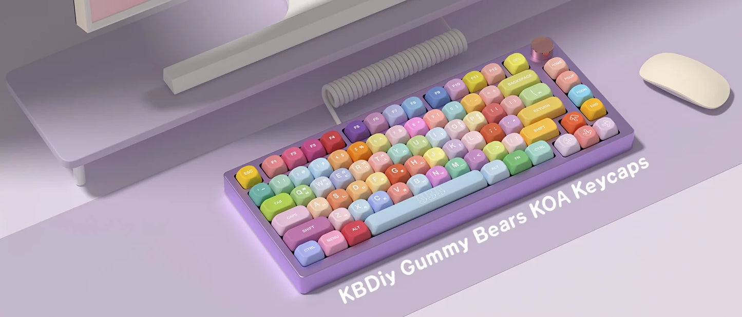 KBDiy KOA Profile Gummy Bears Keycap