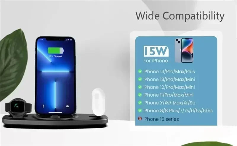 Foldable 3-in-1 Charger