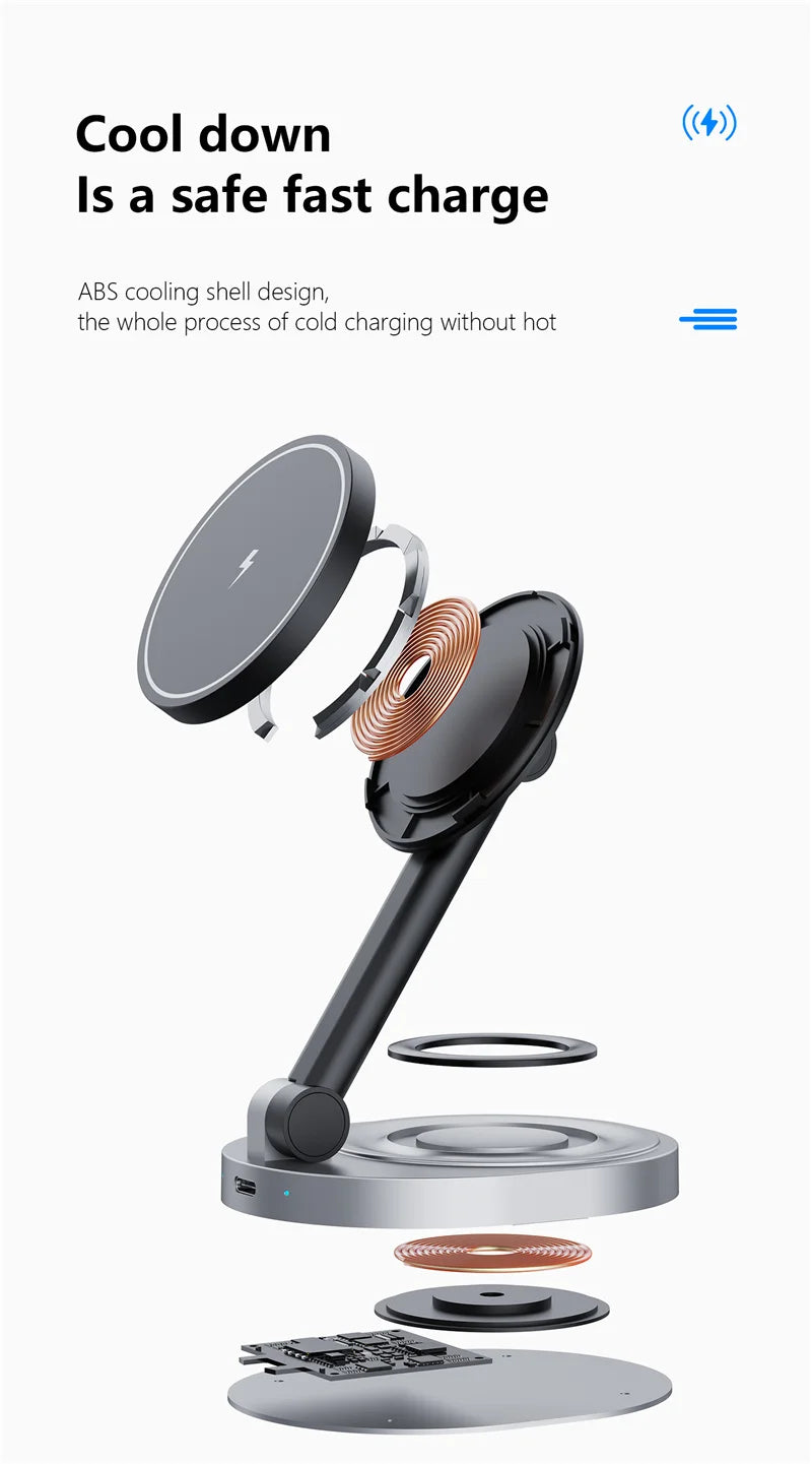 Foldable 3-in-1 Charger