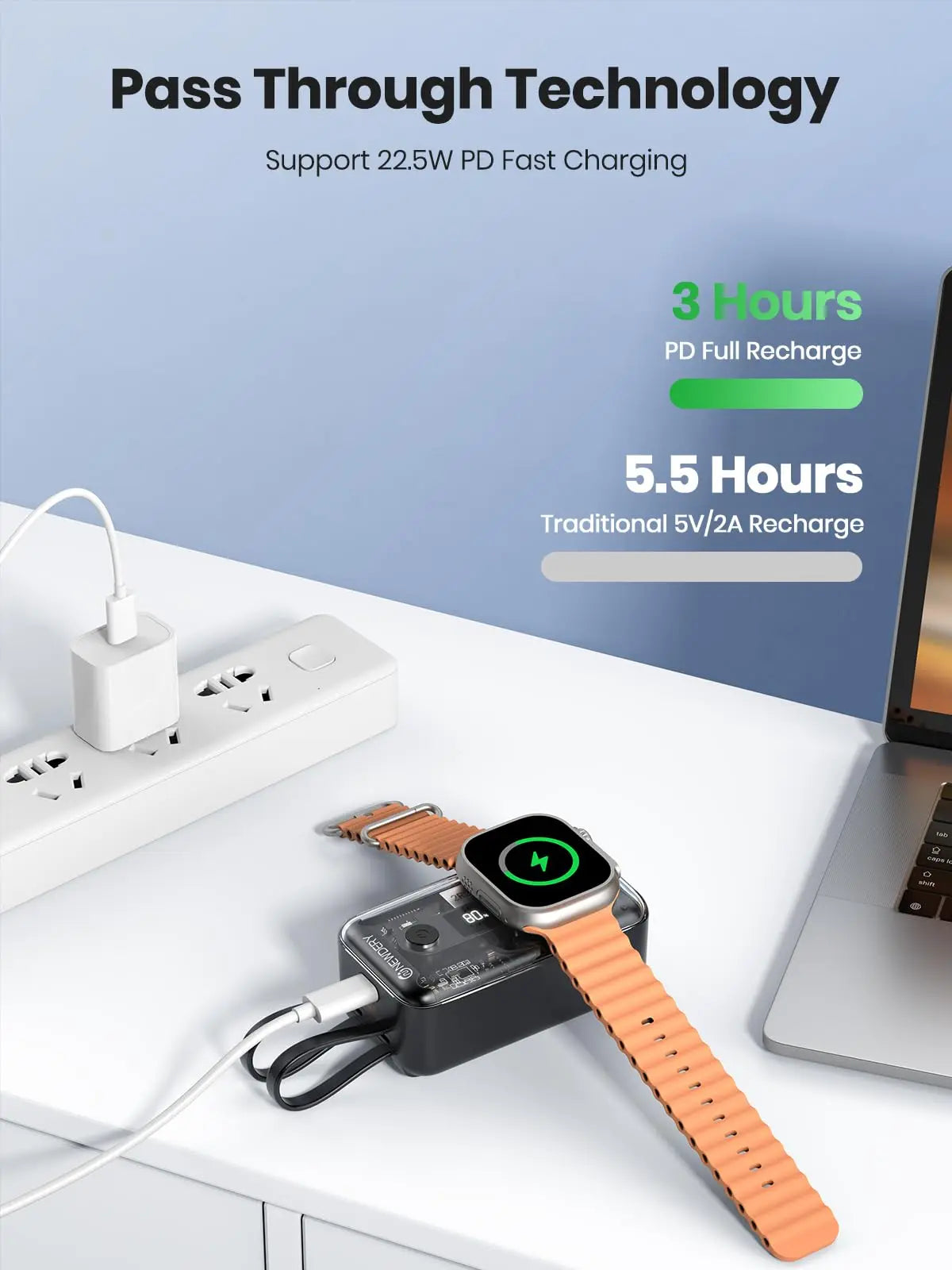 Portable Charger for Apple Watch