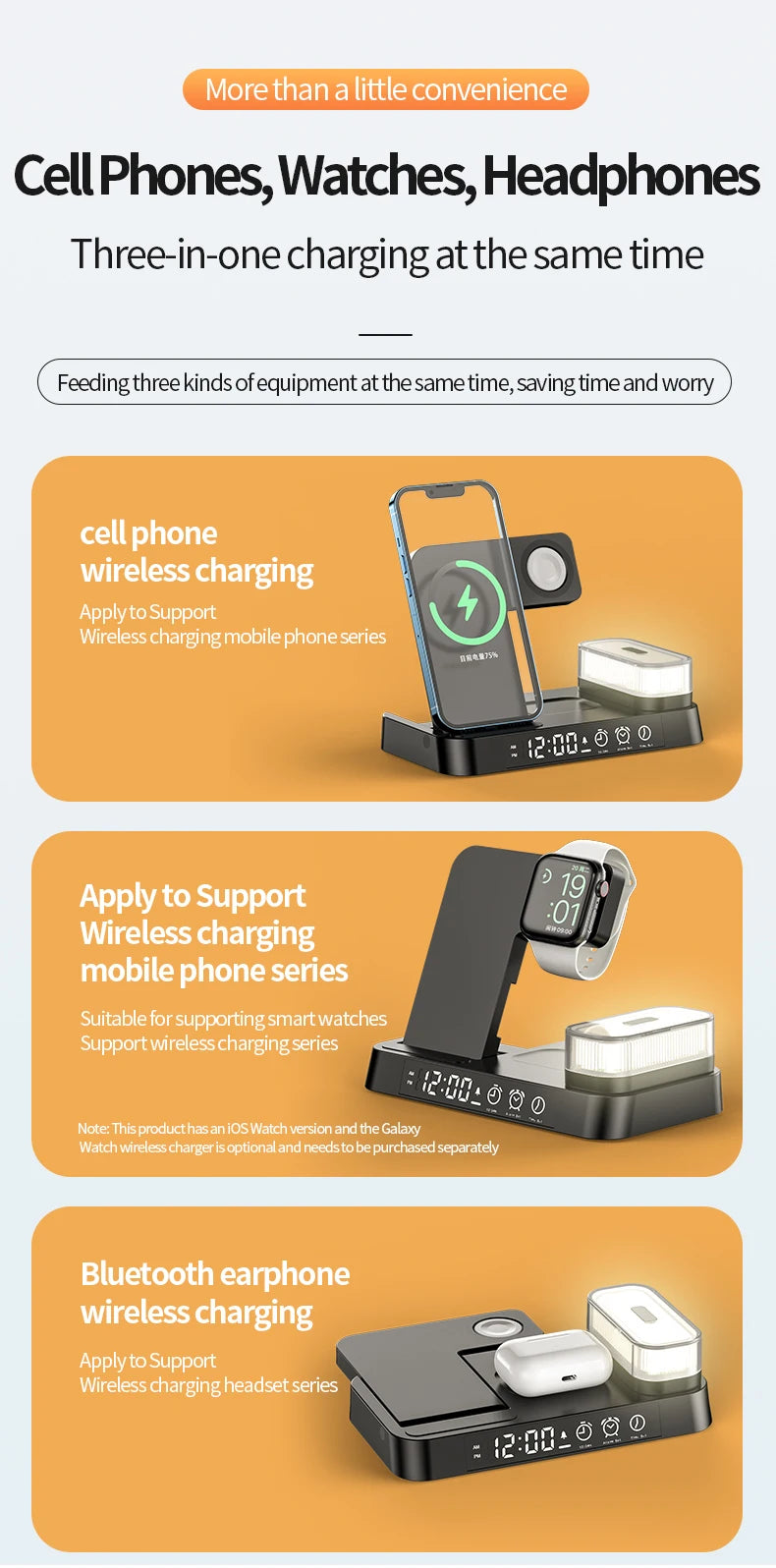 3-in-1 Wireless Charging Dock