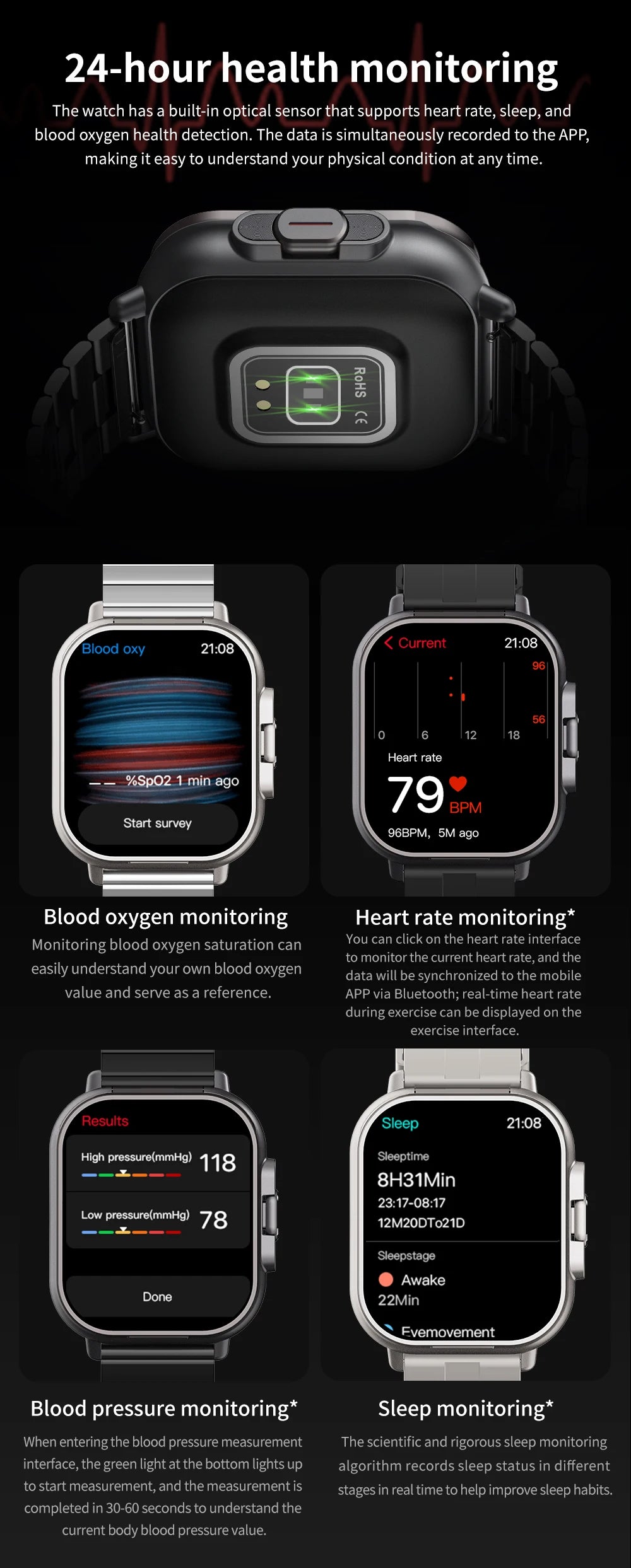 2024 NEW Headset Smart Watch