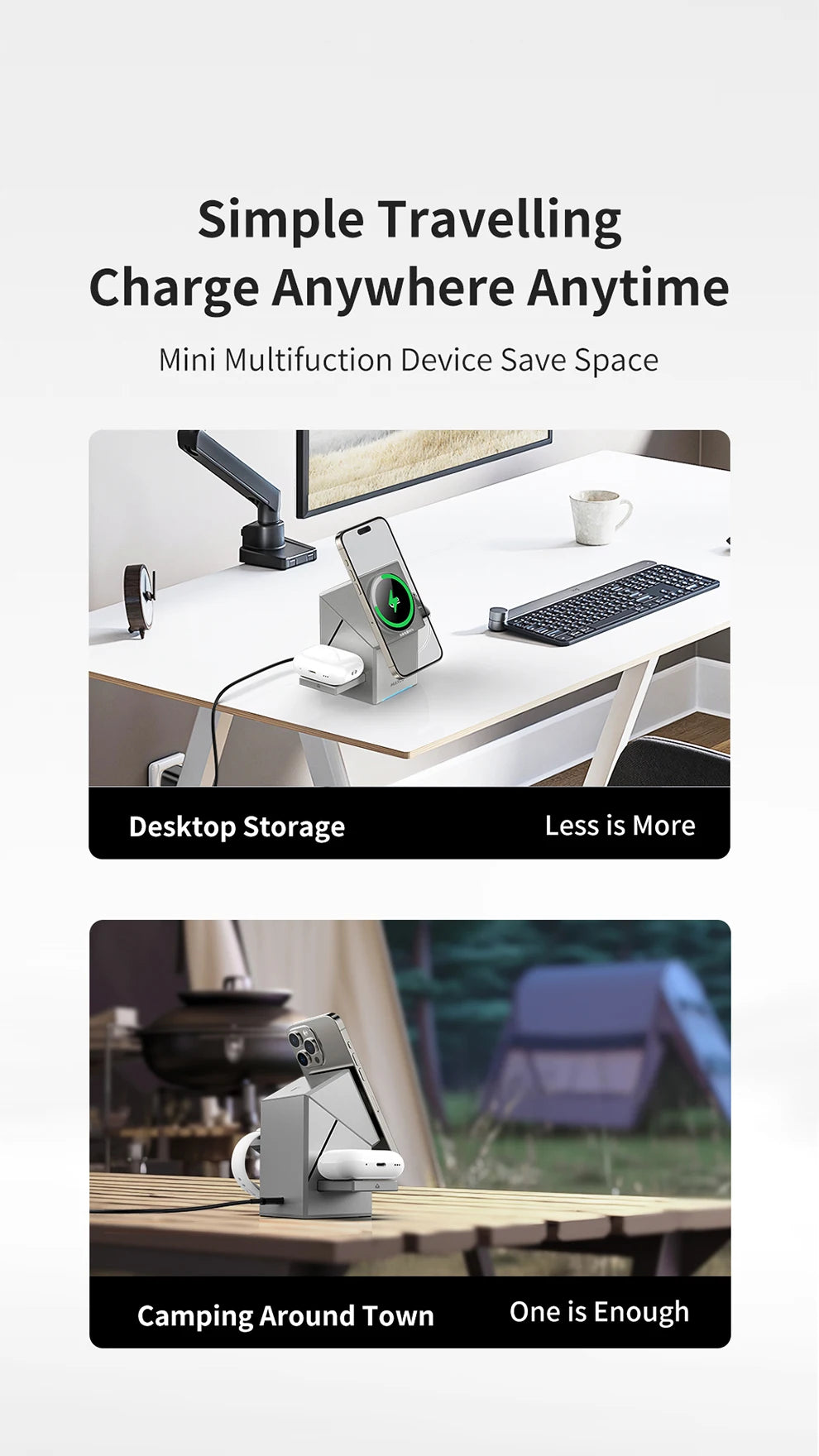MAXCO Qi2 3-in-1 Charger