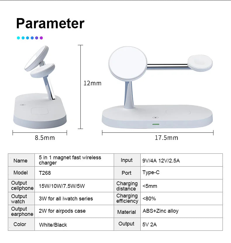 3-in-1 Wireless Charger