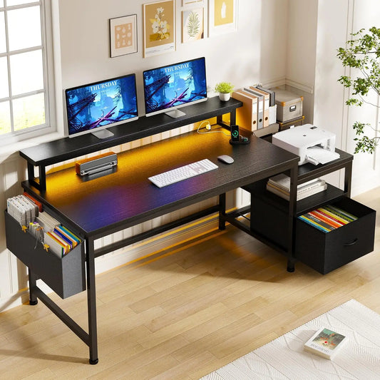 56.5" Computer Desk