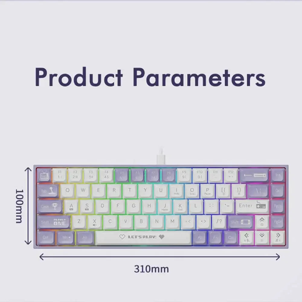 AJAZZ AK680 Mechanical Keyboard