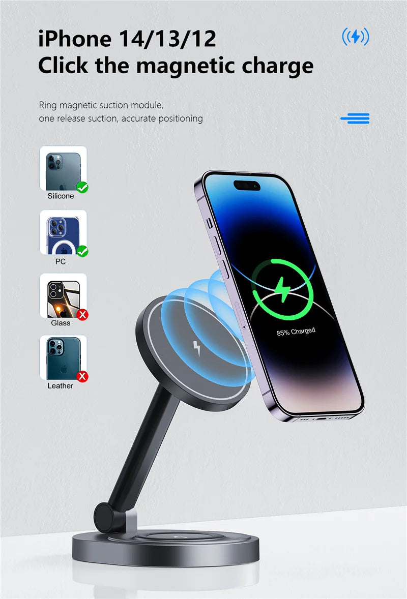 Foldable 3-in-1 Charger