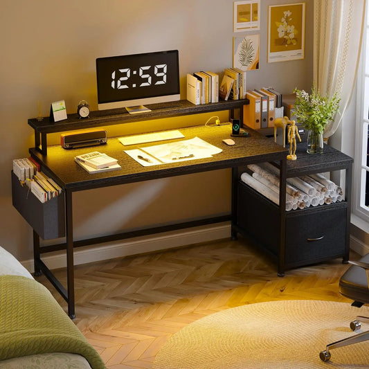 56.5" Computer Desk