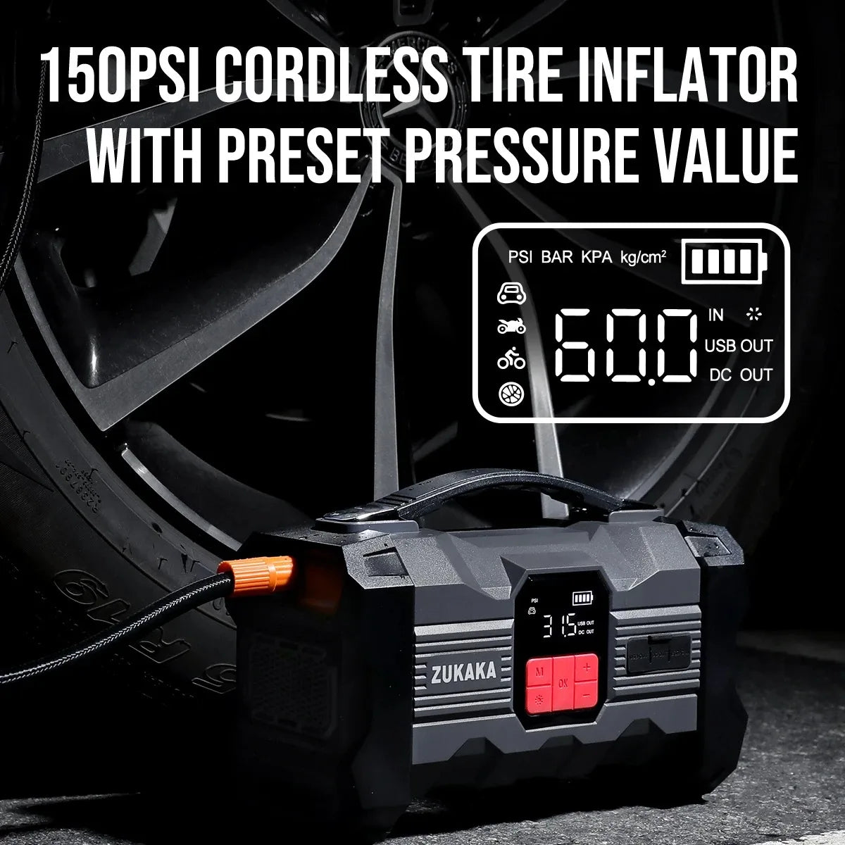 ZUKAKA Car Jump Starter