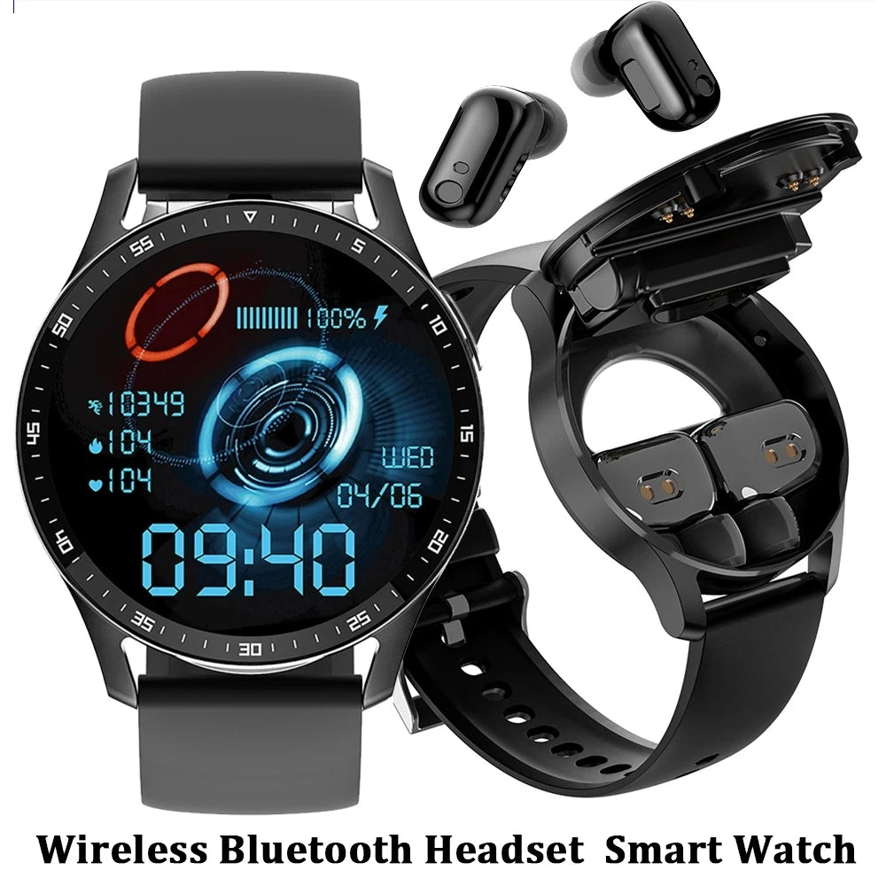 X7 2-in-1 Smart Watch with Earbuds