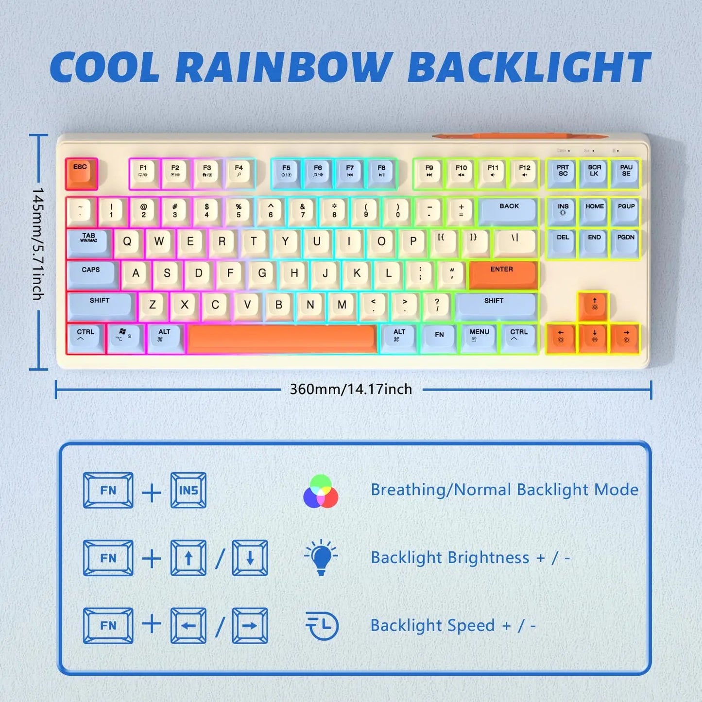 M87 Wireless Gaming Keyboard