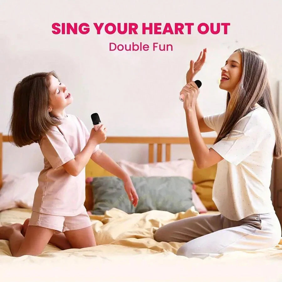 K12 Karaoke Machine with Wireless Microphones