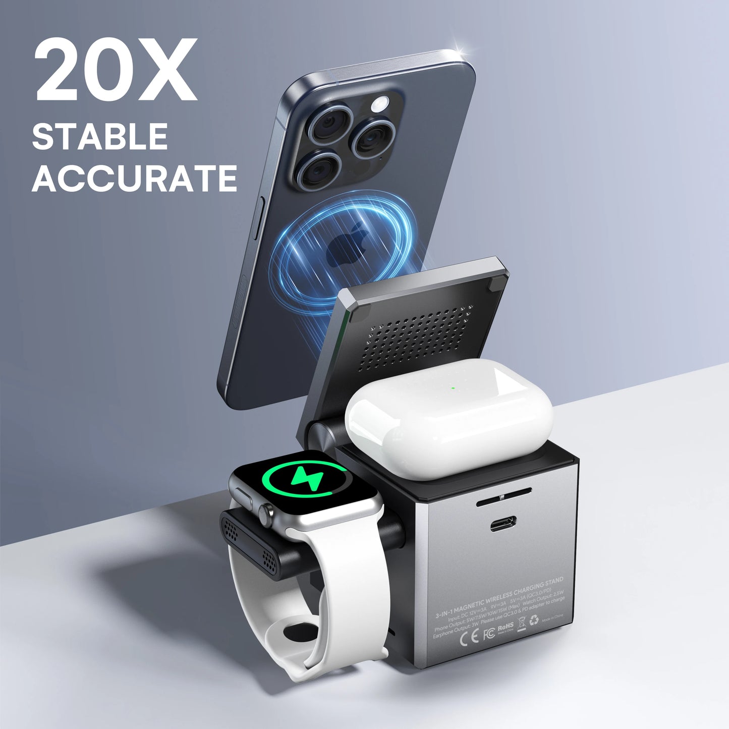 ZeeHoo 3-in-1 Charger