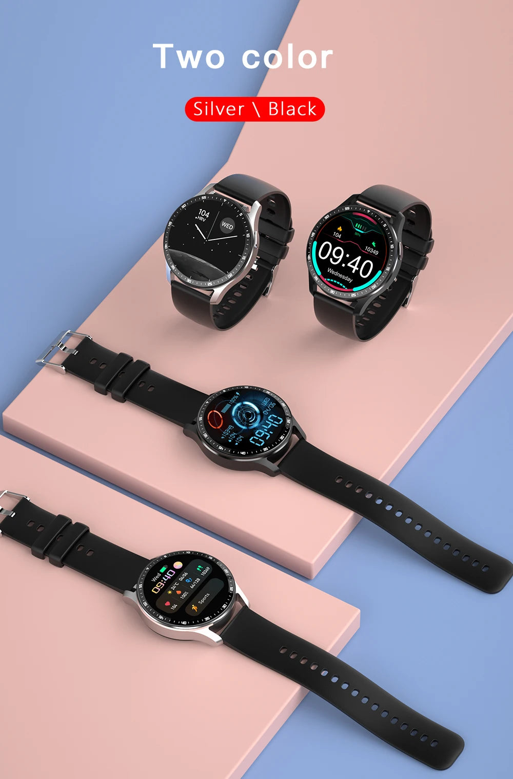 X7 2-in-1 Smart Watch with Earbuds