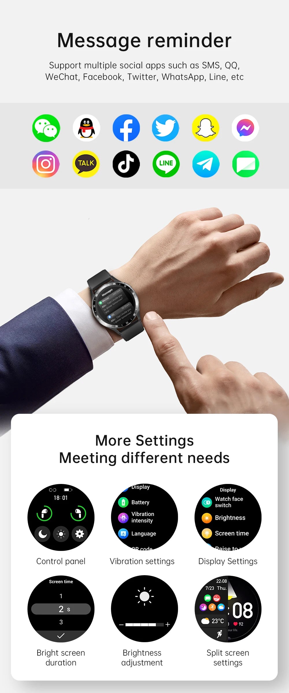 HUAWEI New 2-in-1 Smartwatch with Earbuds