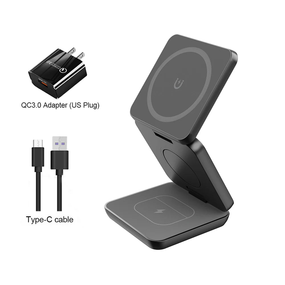 Foldable 3-in-1 Charger