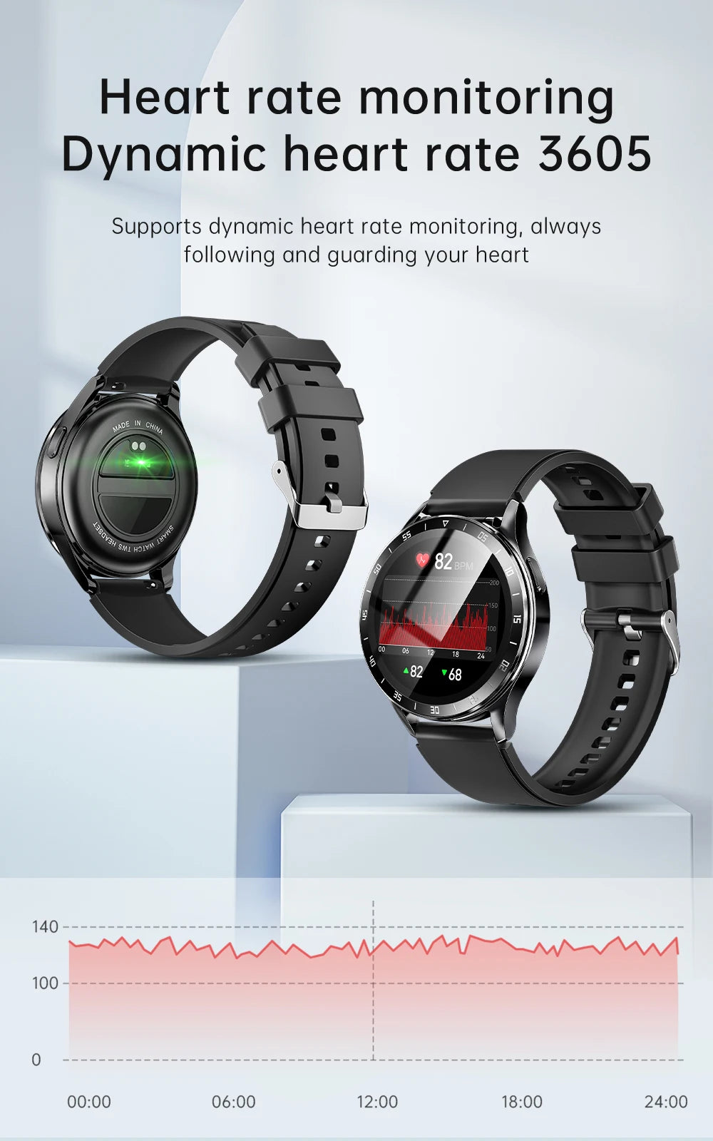 HUAWEI New 2-in-1 Smartwatch with Earbuds