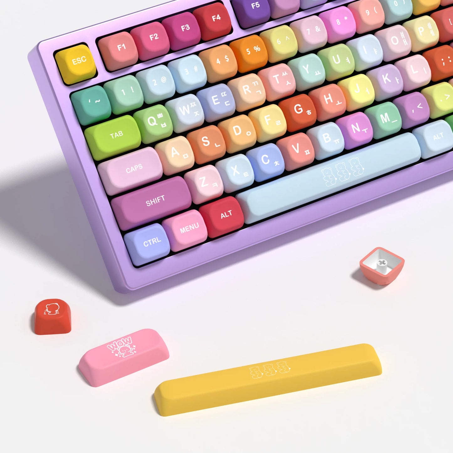KBDiy KOA Profile Gummy Bears Keycap