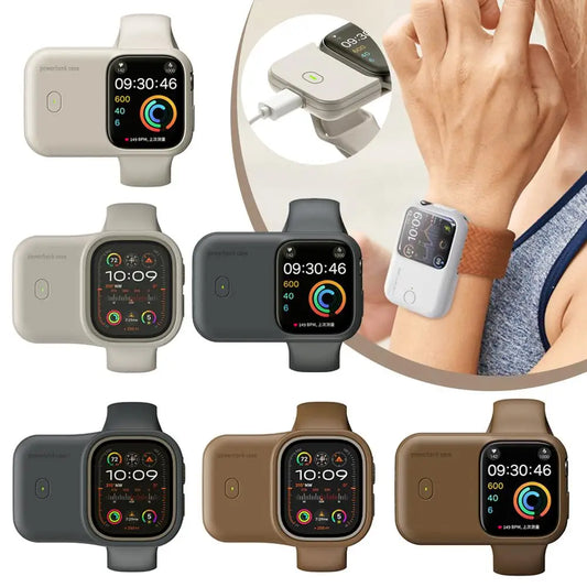 Wearable Wireless Charging Case for Apple Watch