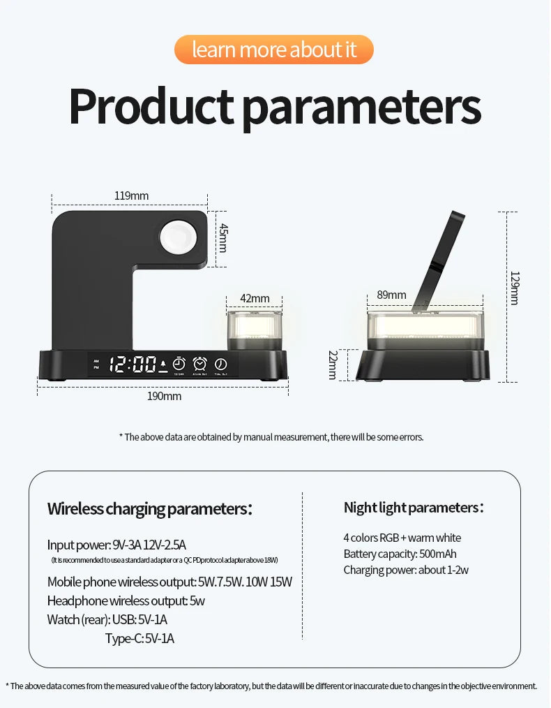 3-in-1 Wireless Charging Dock