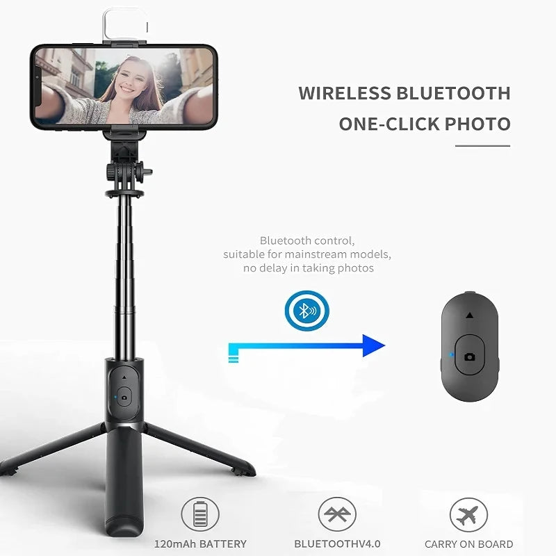 Lenovo Selfie Stick with LED Fill Light