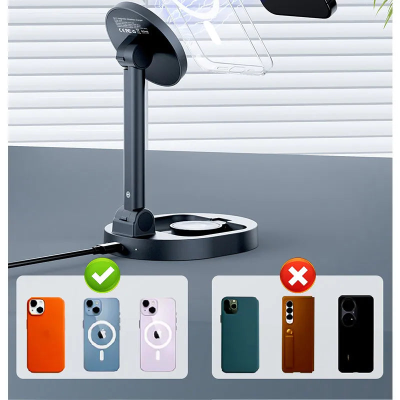 Foldable 3-in-1 Charger