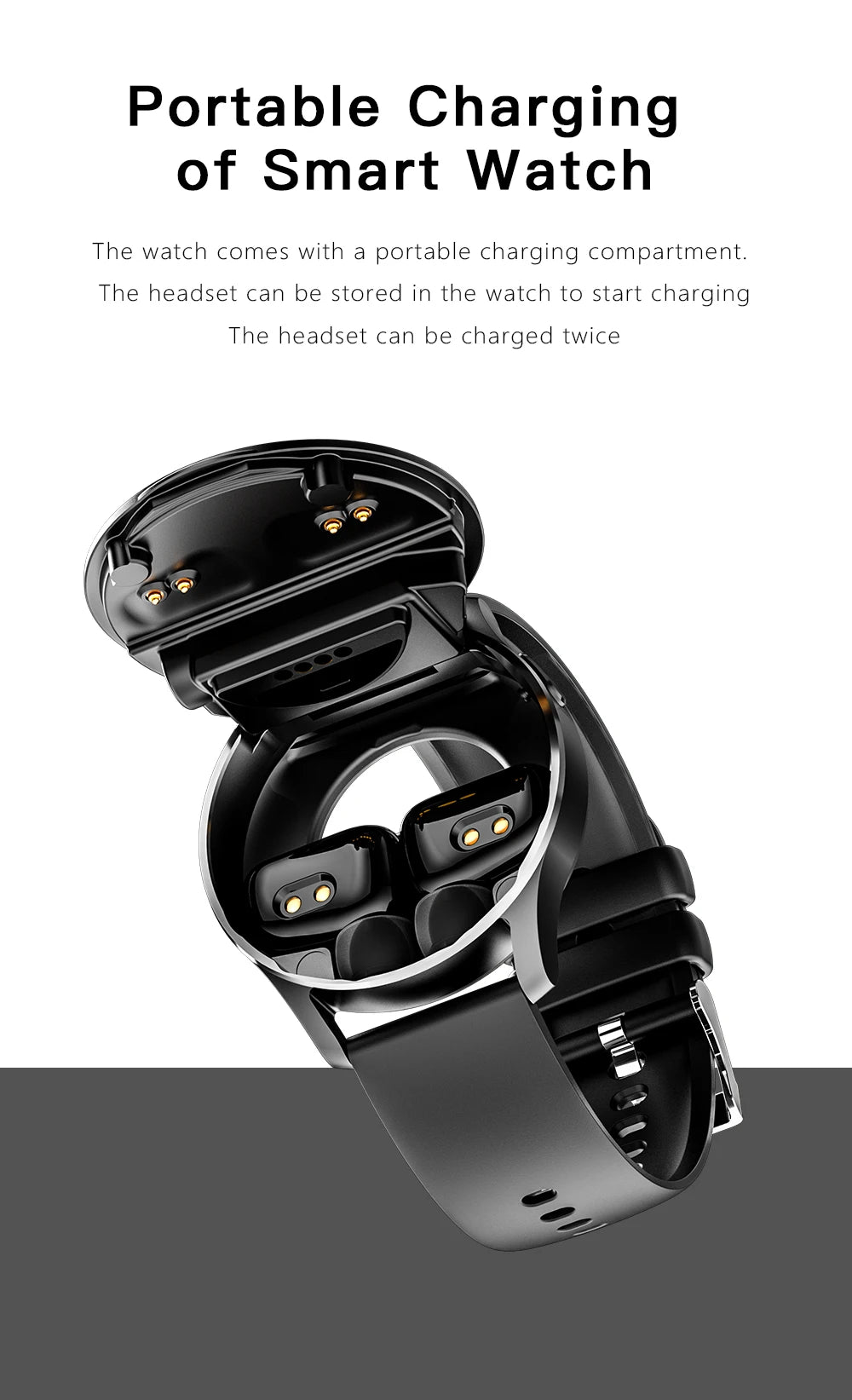 X7 2-in-1 Smart Watch with Earbuds