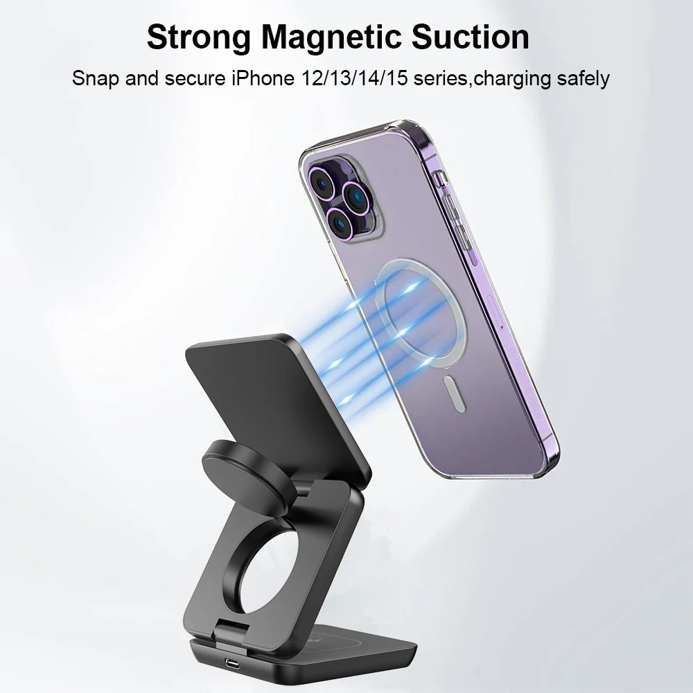 Foldable 3-in-1 Charger
