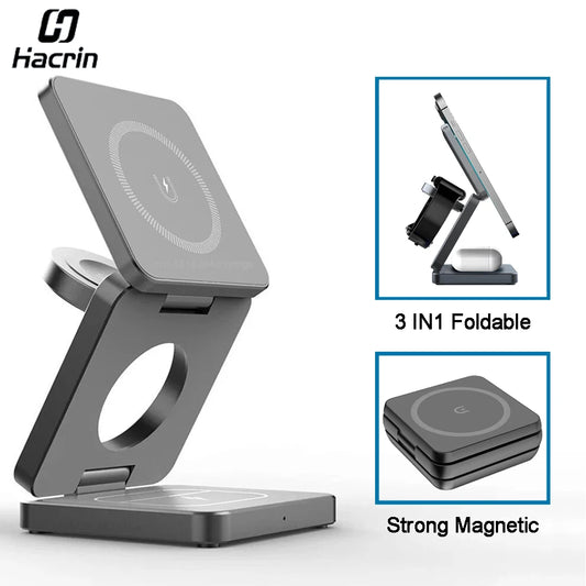 Foldable 3-in-1 Charger