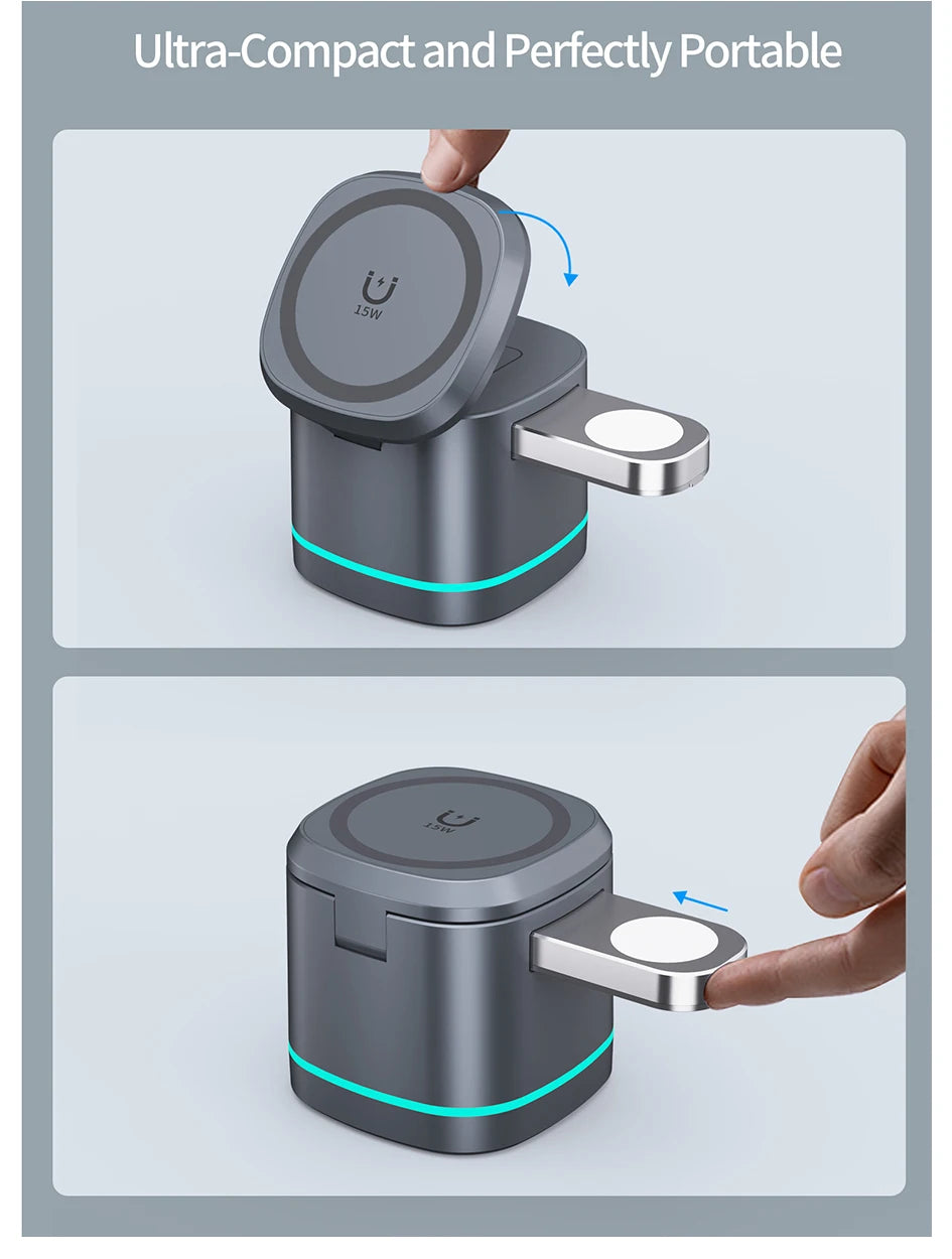 Transparent 3-in-1 Charger