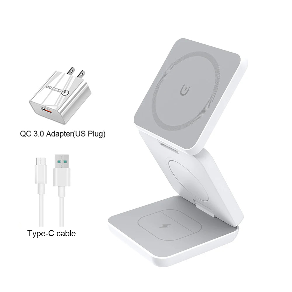 Foldable 3-in-1 Charger