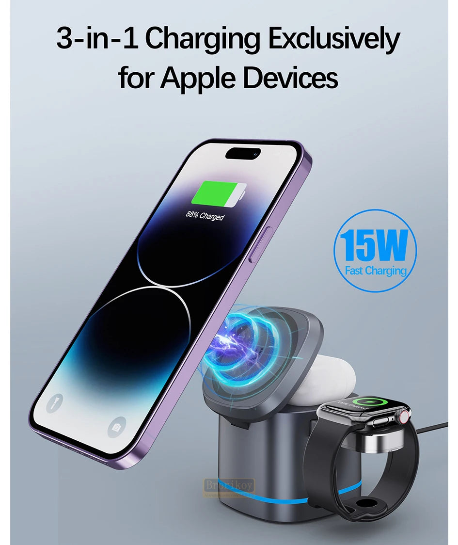 Transparent 3-in-1 Charger