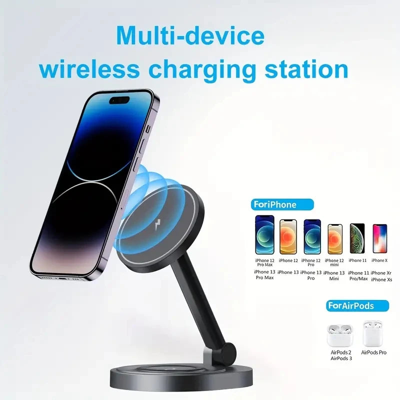 Foldable 3-in-1 Charger