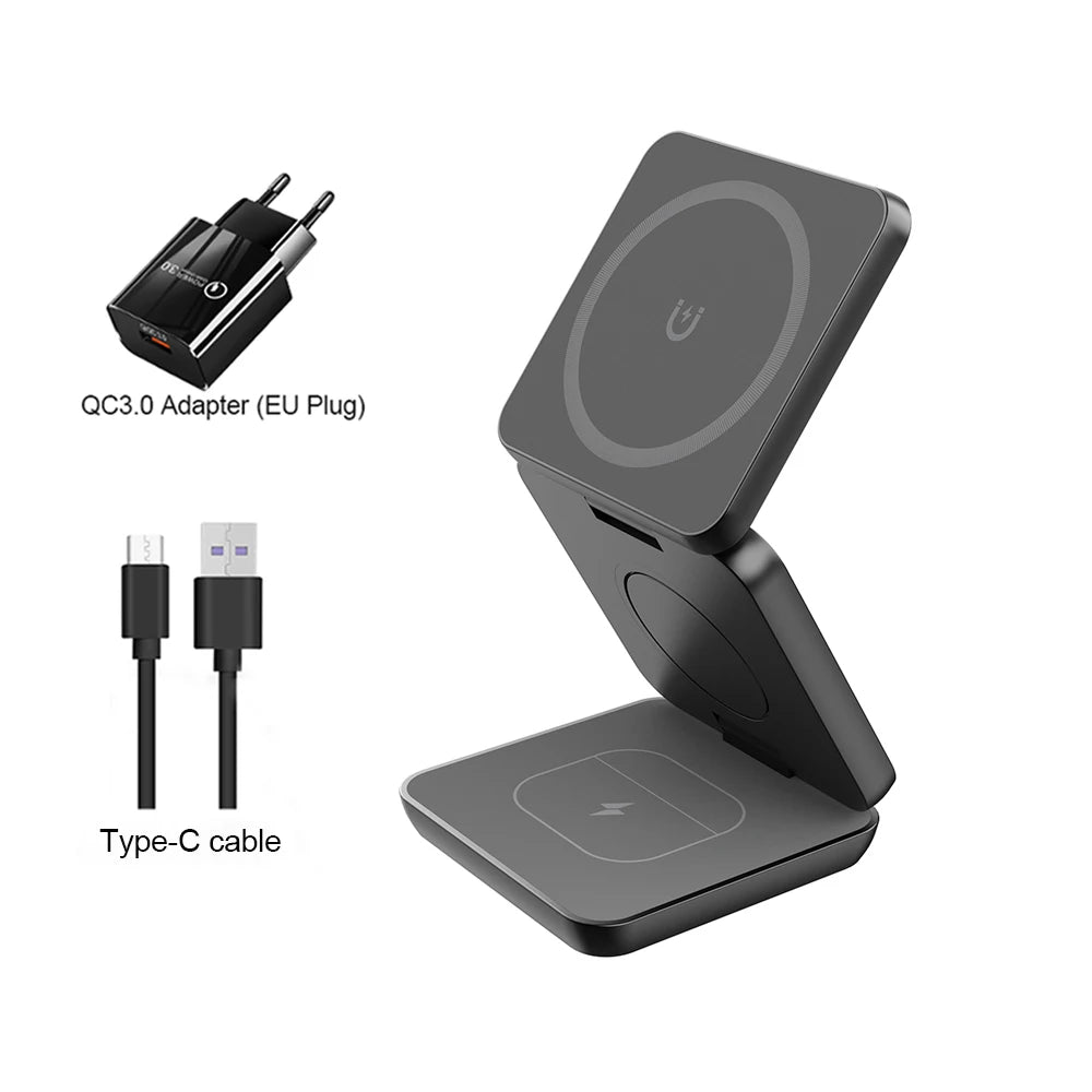 Foldable 3-in-1 Charger