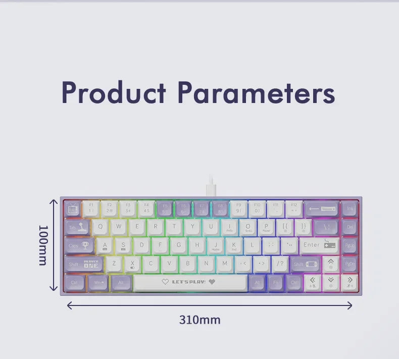 AJAZZ AK680 Mechanical Keyboard