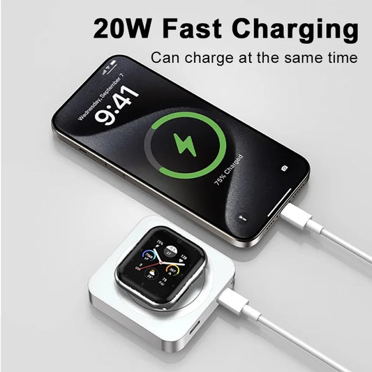 Qi 3-in-1 Portable Power Bank