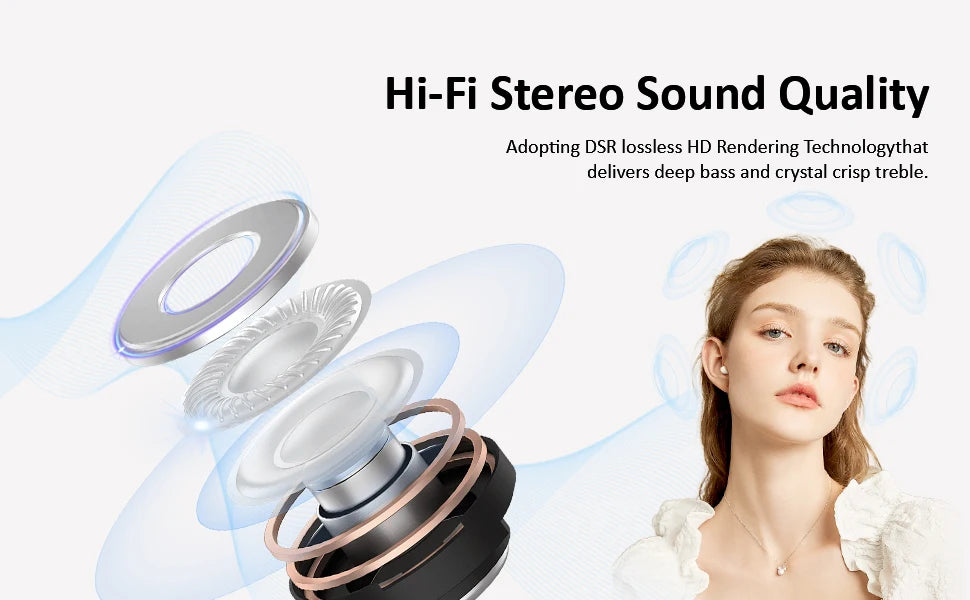 SK Small Wireless Earbuds