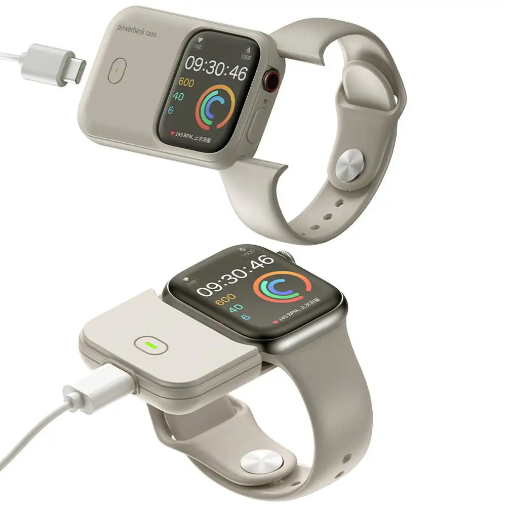 Wearable Wireless Charging Case for Apple Watch