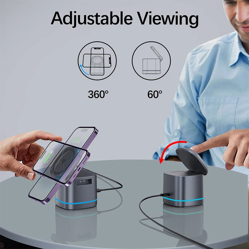 Transparent 3-in-1 Charger