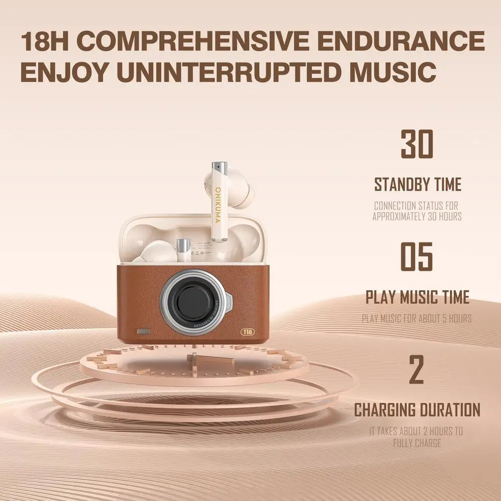ONIKUMA T18 Wireless Earbuds