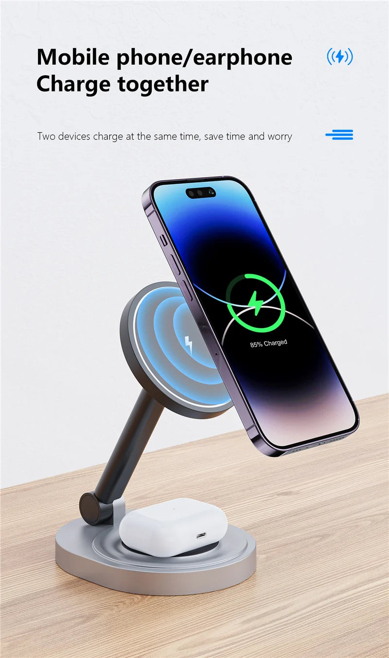 Foldable 3-in-1 Charger