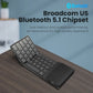 SeenDa Tri-Folding Wireless Keyboard