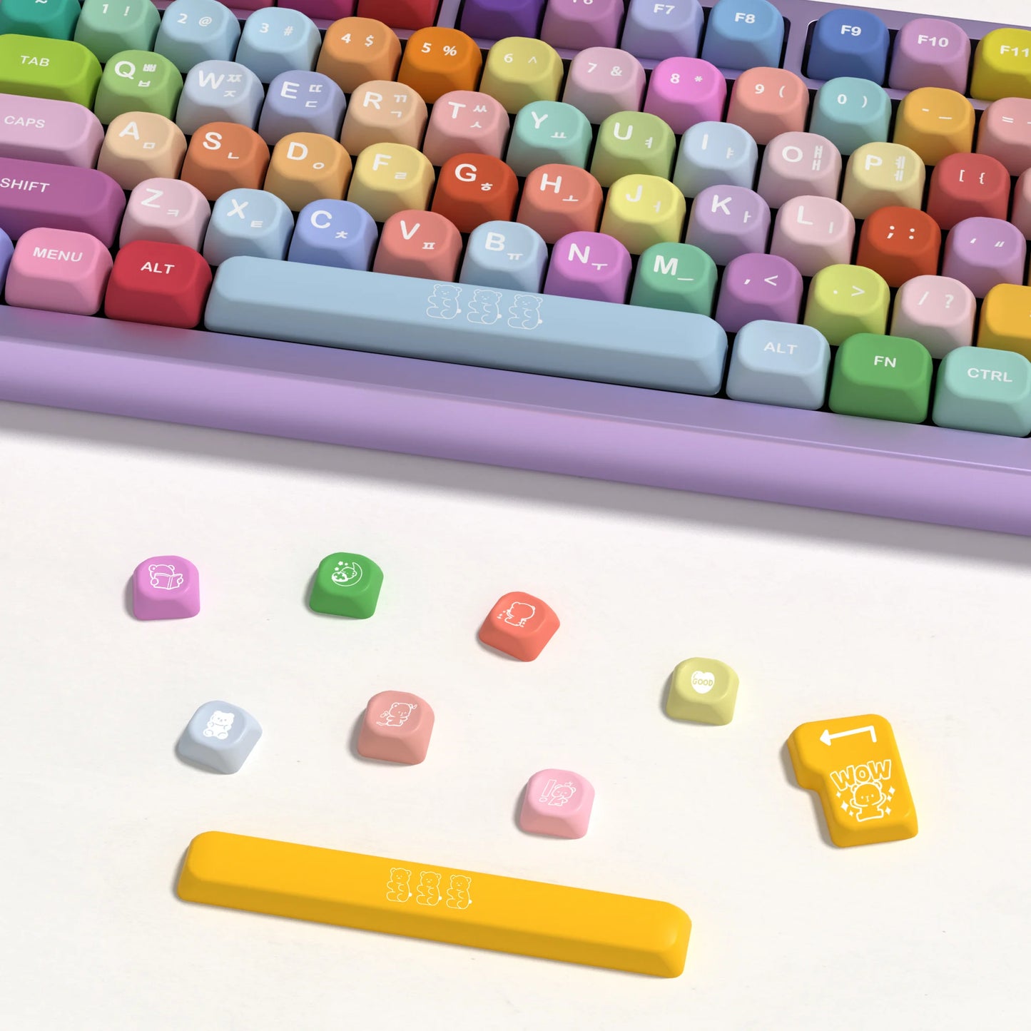 KBDiy KOA Profile Gummy Bears Keycap