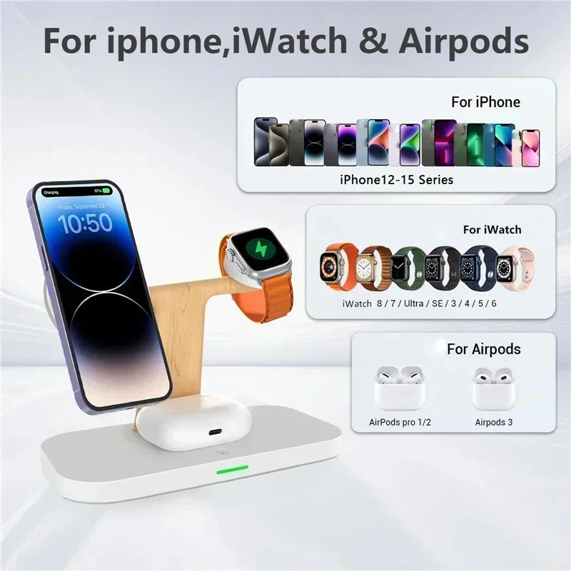 Magnetic 3-in-1 Charger