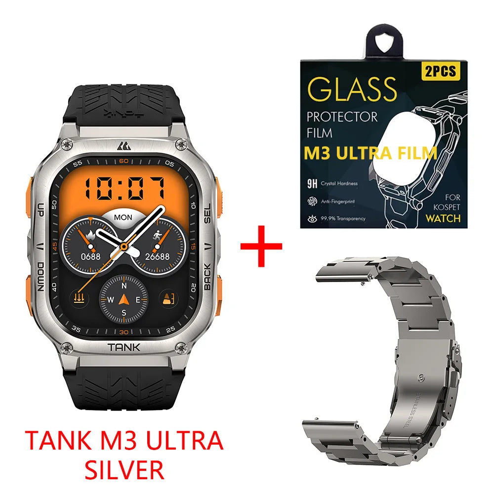 KOSPET TANK M3 Ultra GPS Smart Watch